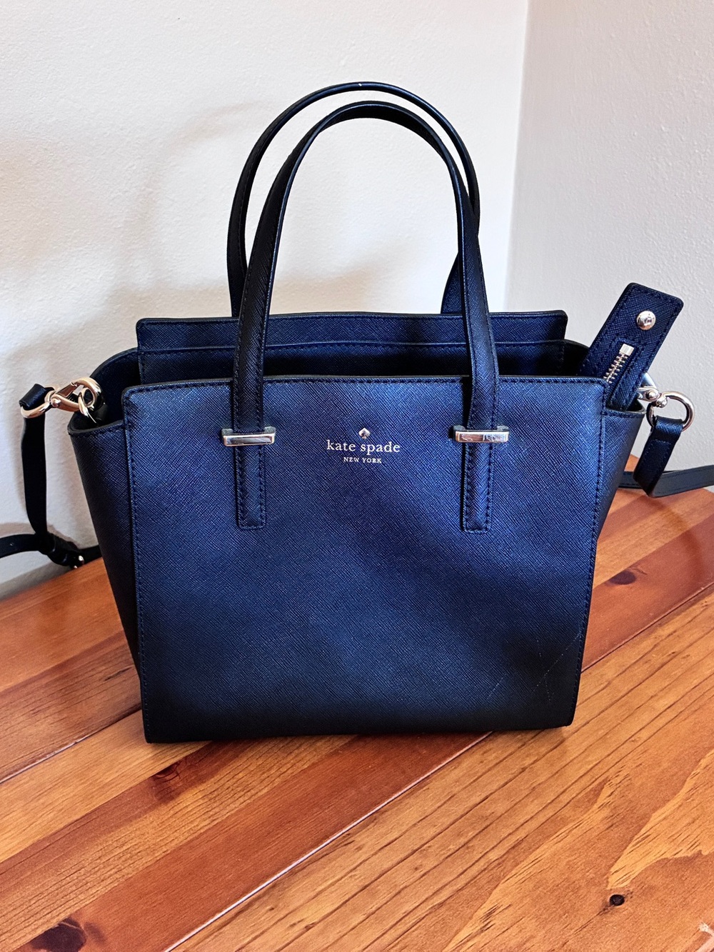Kate Spade Black Satchel Purse Handbag
